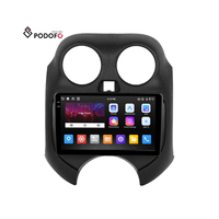 Autoradio Android Podofo 9'' avec Carplay sans fil et Android Auto pour Nissan Micra 2010-2017, GPS, prix d'usine OEM/ODM en gros