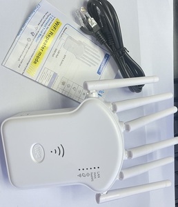 Oem U13 băng tần kép Mạng khuếch đại 1200Mbps 300Mbps tăng cao 6 ăng-ten không dây tín hiệu <span class=keywords><strong>Repeater</strong></span> <span class=keywords><strong>WPS</strong></span> Router cho nhà sử dụng - Product Image 4