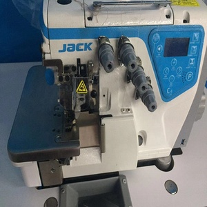 Alta calidad <span class=keywords><strong>Jack</strong></span> <span class=keywords><strong>C4</strong></span> <span class=keywords><strong>automática</strong></span> de alta velocidad máquina de coser <span class=keywords><strong>Overlock</strong></span> doble agujas - Product Image 3