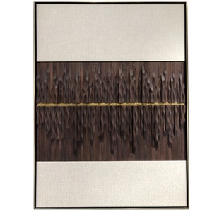 Pittura antica cinese del pannello dipinta a mano della decorazione domestica modulare moderna dell'immagine di arte della parete del salone della casa - Product Image 5