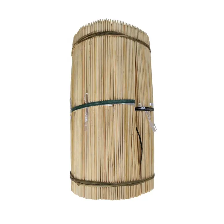 Natural bamboo flower stick dia.6.0mm x 70cm