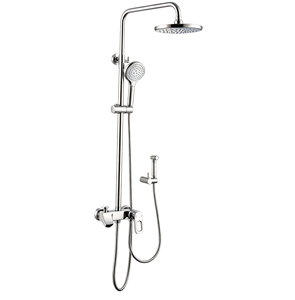 A-grade brass body new style luxurious <b>shower</b> four function bathroom set soft rain <b>shower</b> suitable for family hotel use - Product Image 4