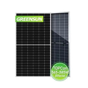solar half cell solar panel 540W 545W 550W 555W 560W 570W 575W MBB monocrystalline solar products for solar on grid system