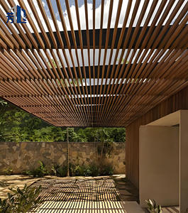 Prix direct usine – <span class=keywords><strong>Tube</strong></span> carré en alliage d'aluminium sur mesure pour plafond à lattes artistique et moderne, idéal pour salon ou espace ouvert - Product Image 4