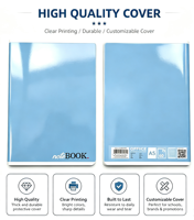 Cuadernos de Ejercicios Personalizados con Diseños de Portada, Precio de Fábrica Colorfly, Encuadernación Cosida, Color CMYK, Tamaño A5, Muestra Gratuita