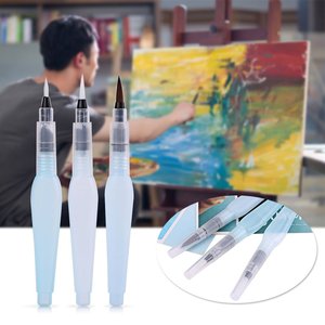 Pennello <span class=keywords><strong>ad</strong></span> <span class=keywords><strong>Acqua</strong></span> Blu <span class=keywords><strong>per</strong></span> Calligrafia e <span class=keywords><strong>Pittura</strong></span>, Strumento Artistico Monocolore con Serbatoio d'<span class=keywords><strong>Acqua</strong></span> Ricaricabile - Product Image 6