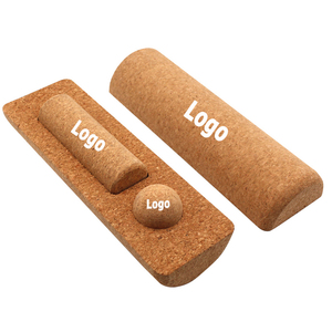 Set <span class=keywords><strong>de</strong></span> Entrenamiento <span class=keywords><strong>de</strong></span> Equilibrio 4 en 1 con Tabla <span class=keywords><strong>de</strong></span> Equilibrio <span class=keywords><strong>de</strong></span> <span class=keywords><strong>Corcho</strong></span>, Rodillo para Pies, Pelota <span class=keywords><strong>de</strong></span> Masaje y Bandas <span class=keywords><strong>de</strong></span> Resistencia para Dedos - Product Image 2