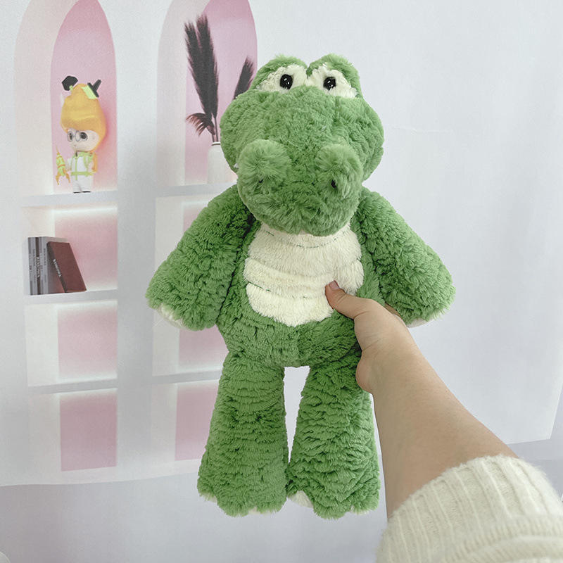 Coquille d'alligator en fourrure d'échelle verte