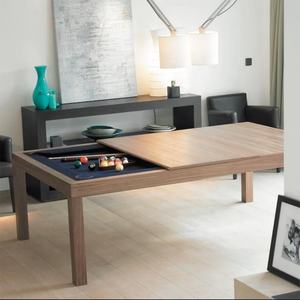 Tables de billard en bois fabriquées à la main de qualité professionnelle convertibles de 7FT 8FT 9FT <span class=keywords><strong>Table</strong></span> de billard et de billard de qualité supérieure 3 en 1 - Product Image 2