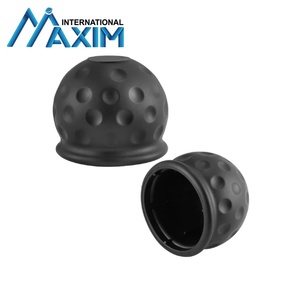 Protection de boule de remorque en caoutchouc de 50 mm, tête de boule de 2 pouces, protection de barre de remorquage, housse souple, nouveau verrou de remorque - Product Image 1