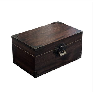 Pan Box Tea Box Cheap Wood Custom Logo Packaging Small Sliding Lid Gift Wooden Vintage Retro Handmade Customized Item Style Pcs