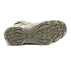 TSB10 Parashot Desert Delta Chaussures de randonnée montantes en daim vert camouflage, style bottes du désert - Product Image 4