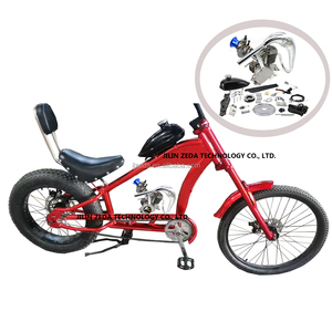 مصنع ZEDA MZ65 رخيص أنبوب محرك البنزين المروحية الدراجة الجبلية جزء ل 60cc 80cc 100cc محرك الدراجة 2 السكتة الدماغية - Product Image 4