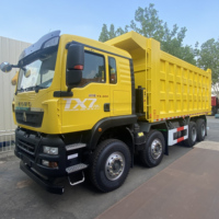 Camion benne lourd neuf/d'occasion 12 roues Sinotruk Howo Tx Tipper 400 ch 8x4 Dumper Dump Truck