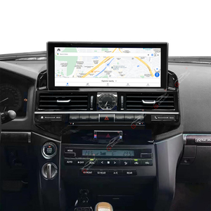 Gerllish 12,3 pulgadas Android Car <span class=keywords><strong>Radio</strong></span> Multimedia GPS pantalla para Toyota Land Cruiser LC200 GX 2008-2021 actualización para Lexus DSP - Product Image 5