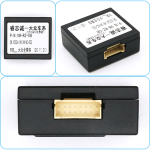 Aijia กรอบเครื่องเสียงรถยนต์สำหรับ <span class=keywords><strong>VW</strong></span> Touran 2014 10นิ้วแผงจอพลาสติกสายรัดเครื่องเสียงรถยนต์ - Product Image 5