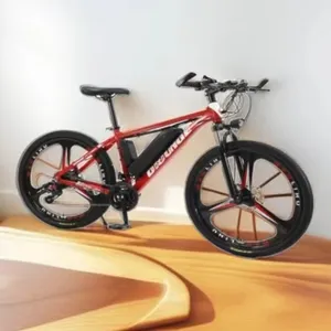 2024 Custom 26-Inch 350W 36V New And Cheap Electric Mountain Bike For Road Biking