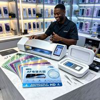 Machine de découpe de films hydrogel intelligents premium et populaires à l'échelle mondiale pour téléphones portables et PC, la plus vendue pour les kiosques de films pour mobiles