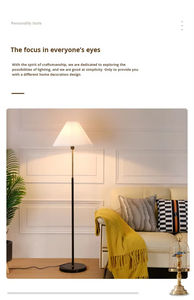 Lampe de table moderne de haute qualité avec abat-jour en tissu plissé, style classique <span class=keywords><strong>parapluie</strong></span>, pour salon, chambre, canapé et <span class=keywords><strong>lit</strong></span> - Product Image 5