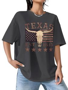 Camiseta de Manga Corta de Algodón Lisa, Holgada, de Verano, Antiarrugas, de Buena Calidad, con Impresión de Logotipo Personalizado - Product Image 2