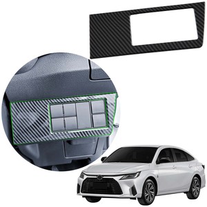 อุปกรณ์ป้องกันปุ่มควบคุมไฟหน้ารถยนต์ ABS สำหรับ Toyota Vios <span class=keywords><strong>Yaris</strong></span> <span class=keywords><strong>Ativ</strong></span> 2023 - Product Image 1