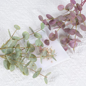 Feuilles d'eucalyptus artificielles Flower Delight, verdure artificielle pour décoration de bureau, intérieur, mariage, arrangement de plantes en plastique - Product Image 2