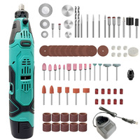 Mini-meuleuse sans fil 12V au lithium-ion 130W 1,5KG à vitesse réglable, rechargeable sur batterie, avec micro-tronçonneuse et fonction de ponçage pour le bricolage
