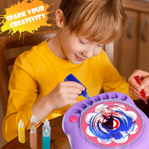 Spinner <span class=keywords><strong>Montessori</strong></span> en plastique pour enfant, cadeau d'anniversaire, jouet pour enfants - Product Image 2