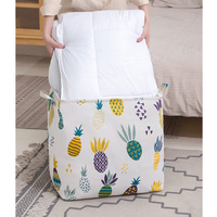 Logo personnalisé pliable carré pliable coton lin panier à linge organisateur panier à linge pour le stockage des vêtements sales