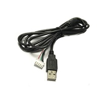 Cable USB 2.0 Macho a Conector JST de 5 Pines, 4 Pines XH, Paso de 2.54 mm, Cable de Conexión de 0.5 m
