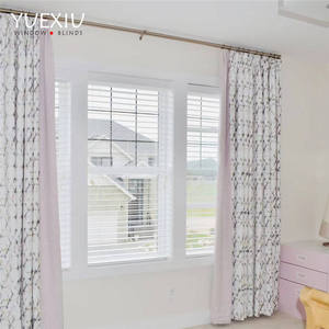 Tùy chỉnh rèm cửa phòng ngủ phòng khách cung cấp sang trọng cửa sổ phương pháp điều trị Hướng dẫn sử dụng Polyester bóng mờ rèm - Product Image 2