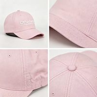Nueva Tendencia al por Mayor, Fabricación BSCI, Gorras de Béisbol Bordadas con Logotipo Personalizado para Mujer, Gorras de Alta Calidad para las Cuatro Estaciones