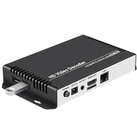 Meilleur prix - Décodeur IP vers HDMI H.264 H.265 4K - Encodeur/Décodeur de streaming vidéo IPTV - H264 H265 Hardware
