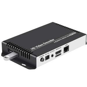 Meilleur prix - Décodeur IP vers HDMI H.264 H.265 4K - Encodeur/Décodeur de streaming vidéo IPTV - H264 <span class=keywords><strong>H265</strong></span> Hardware - Product Image 2