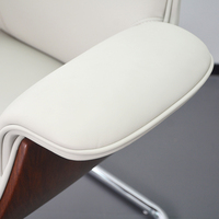 Chaise de bureau moderne en cuir synthétique PU, chaise de direction multifonctionnelle pour hôtel, chaises de bureau en cuir PU