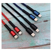 Cable de Datos USB Tipo-C a Tipo-C de 1M y 5 Celdas OD 4.5-60W con Carga Súper Rápida 3A/6A, Precios Perfectos de Clase Maravillosa