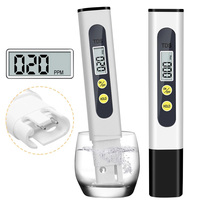 Compteur numérique TDS testeur de qualité de l'eau portable 0-999ppm compteur d'eau de pureté pour piscines aquariums d'eau potable