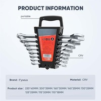 8 Parça Çelik Anahtar Seti Ayarlanabilir Metrik Soket Alyan Anahtarı Filtre Anahtarı Endüstriyel OEM Özelleştirilebilir Kutu