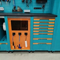 Coffre à outils, rangement de garage, établi, armoire à outils, atelier