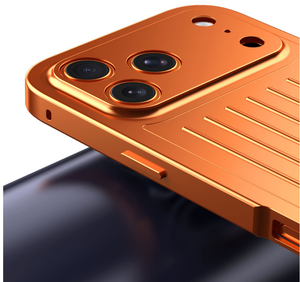 Funda para Teléfono con Panel Trasero de Metal de Nuevo Diseño para iPhone 17 16 15 14 Pro Max, Pantalla de Vidrio Templado de Alta Definición, Protección de 360 Grados - Product Image 6