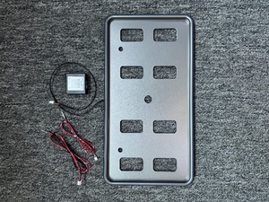Cadre de feux stop adaptatifs <span class=keywords><strong>avec</strong></span> clignotant conforme à la réglementation européenne - Lampe de <span class=keywords><strong>plaque</strong></span> d'<span class=keywords><strong>immatriculation</strong></span> LED 12V HL-D002 pour voitures - Product Image 4