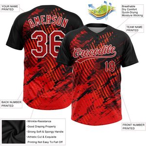 Custom Baseball Jersey Personalized Sublimated Moisture Wicking Unisex Adult Softball Shirt With Name Number Team Logo - Product Image 3