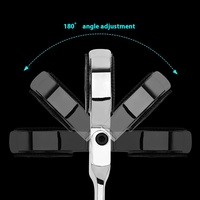 Clé à cliquet double usage robuste EXPLOIT 72 dents, à tête fixe, à fourche, pour écrous évasés, métrique, pour tubes flexibles, en acier au chrome-vanadium