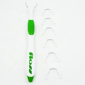 Y Form Zahnseide Halter Dental Floss Picks Reusable