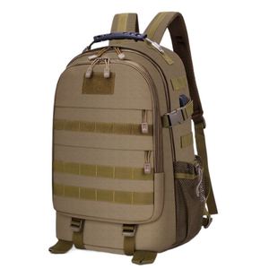 Mochila Táctica de Gran Capacidad para Deportes, Senderismo y Viajes, Color Puro, Multifuncional, Impermeable - Product Image 1