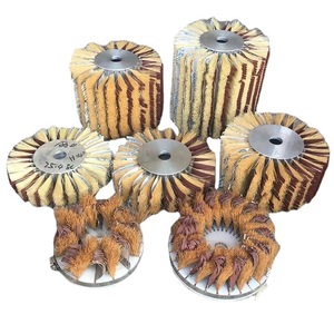 Tambor de pulido y lijado de Sisal personalizado, rodillo de nailon, cepillo de cáñamo de Sisal para pulido de muebles de madera - Product Image 1