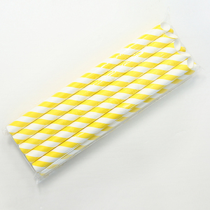 Giá Rẻ Giá giấy rơm sinh thái thân thiện giấy uống ống hút sọc giấy ống hút - Product Image 3