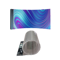 Écran LED transparent flexible ultra-fin |   Écran invisible holographique LED en verre à haute luminosité avec affichage en cristal LED