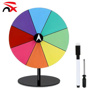 Il logo personalizzato più venduto del giradischi <span class=keywords><strong>Vintage</strong></span> regolabile del gioco del partito gira la ruota del premio fortunato - Product Image 4