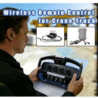 Télécommande radio pour grue industrielle, 4, 5 ou 6 joysticks, commande d'embrayage, 12V 24V, kit de grue sans fil